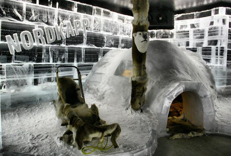 Ice Bar в Хоннингсвоге