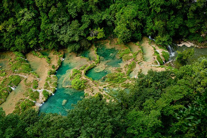 SemucChampey — Пуэрто Кетзаль, Гватемала