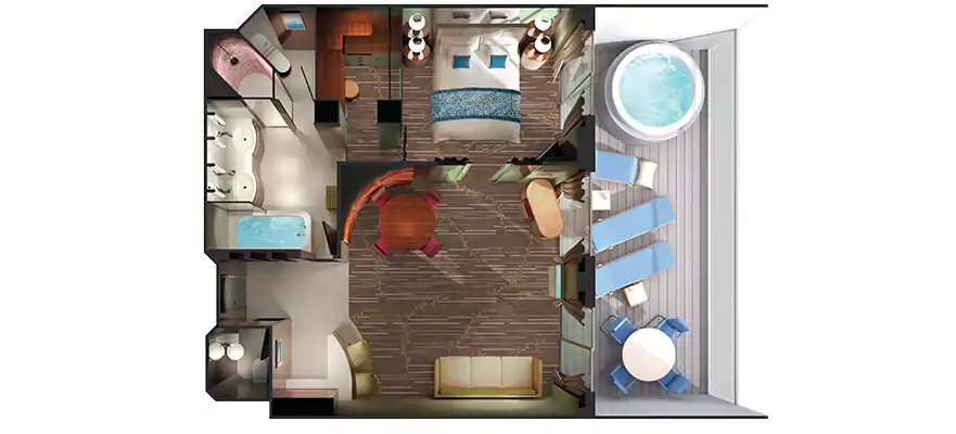 Сьют "Owner’s Suite with Large Balcony"