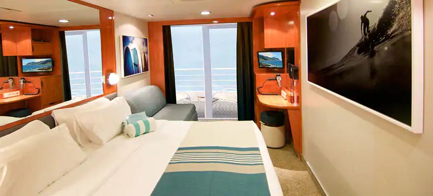 Каюта с балконом "Family Balcony Stateroom"