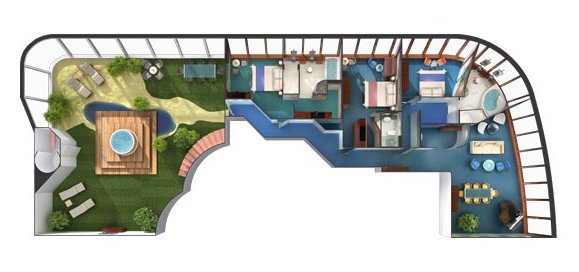 Сьют "3-Bedroom Garden Villa"