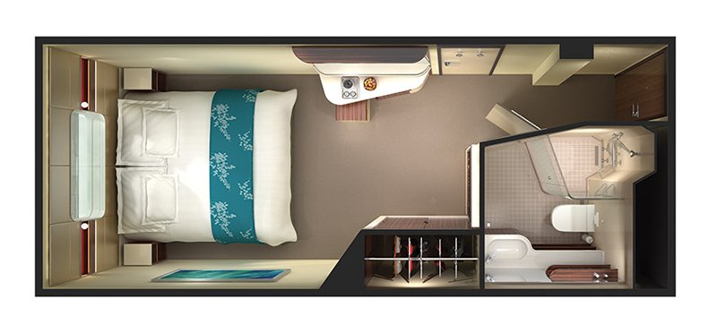 Каюта с окном "Oceanview with Picture Window"