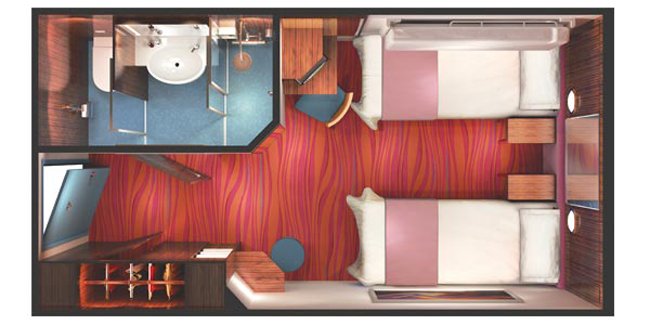 Внутренняя каюта "Inside Stateroom"