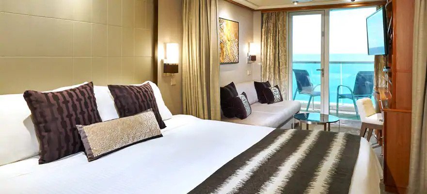 Мини-сьют "Aft-Facing Mini-Suite with Balcony"