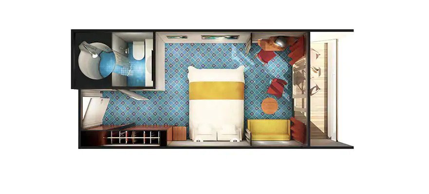 Каюта с балконом "Balcony Stateroom"