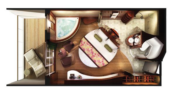 Сьют "The Haven Spa Suite with Balcony"