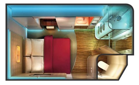 Внутренняя каюта "Studio"