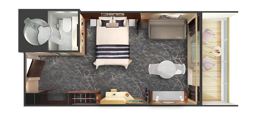 Сьют "Penthouse with Balcony"