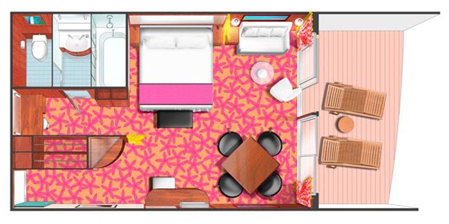 Сьют "Penthouse with Large Balcony"