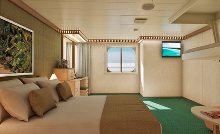 Каюта с окном "Cloud 9 SPA Ocean View"