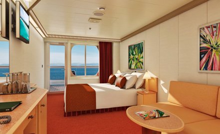 Каюта с балконом "Aft-View Extended Balcony"