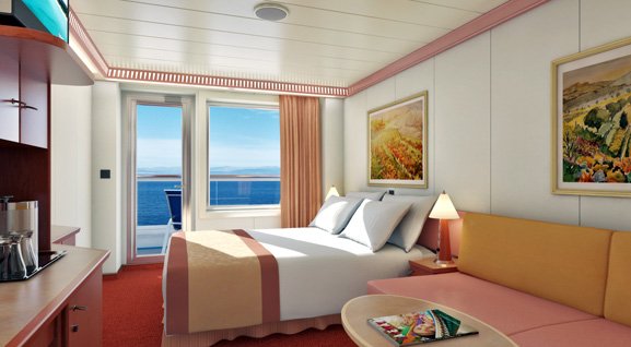 Каюта с балконом "Aft-View Extended Balcony"