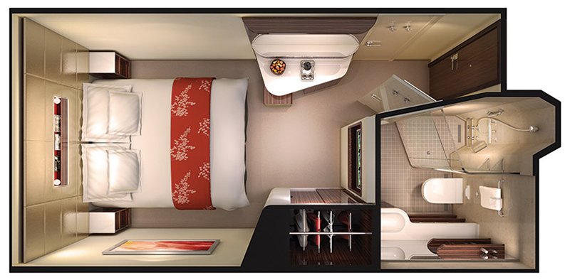 Внутренняя каюта "Family Inside Stateroom"