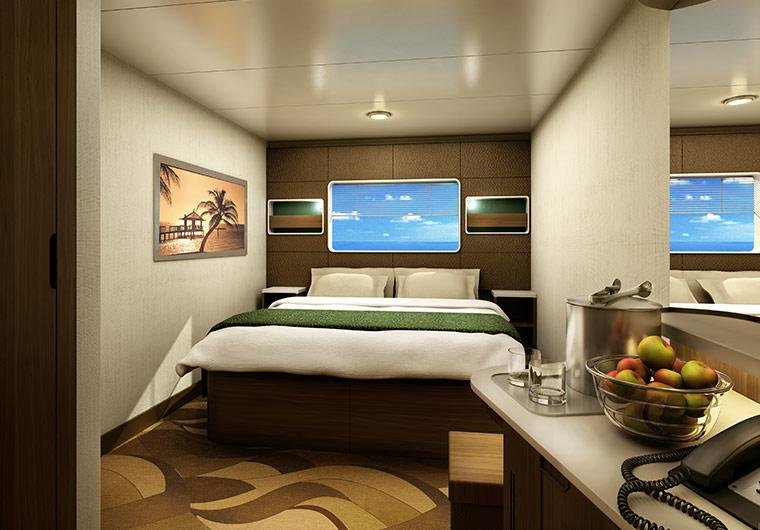 Каюта с окном "Oceanview with Large Picture Window"