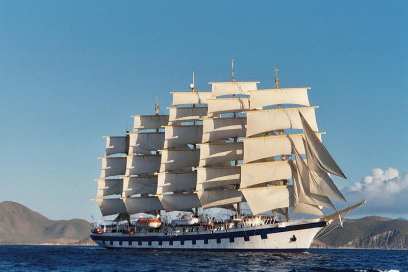 Внешний вид парусника Royal Clipper 