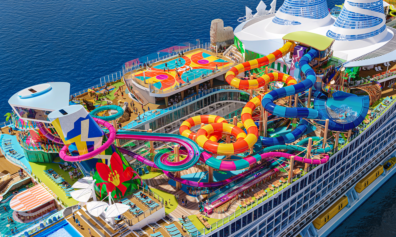 Hero of the Seas Thrill island