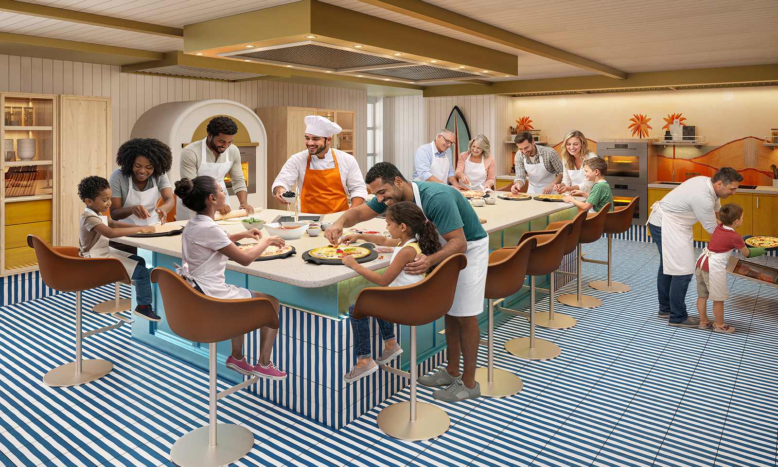 Hero of the Seas - Cooking school for the family
