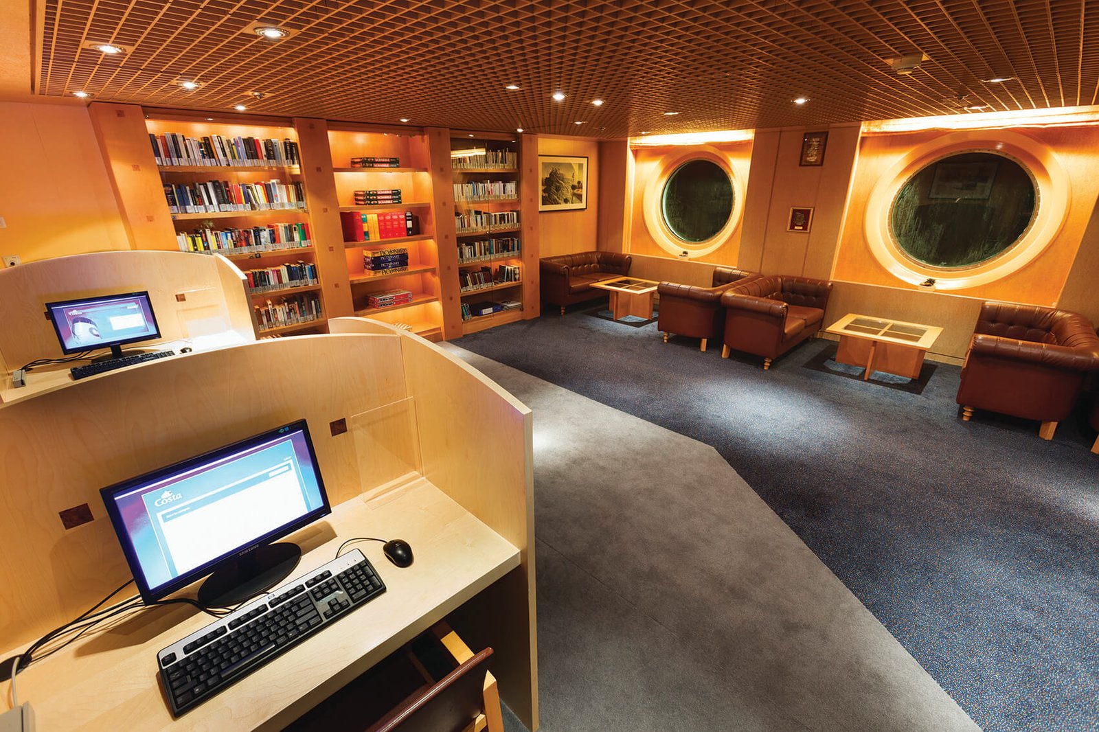Library Conca dei Marini
