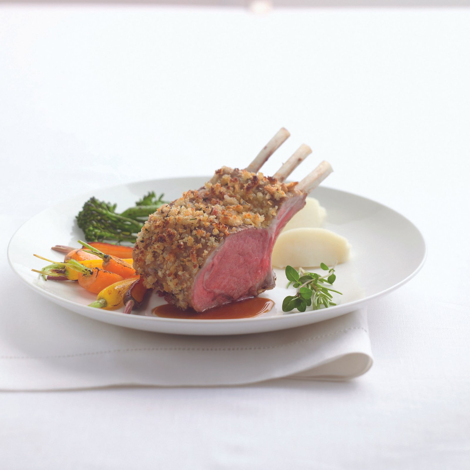 9 Main Roasted Colorado Rack of lamb