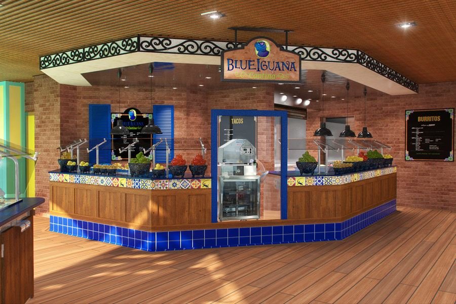 Мексиканский бар Blue Iguana Cantina