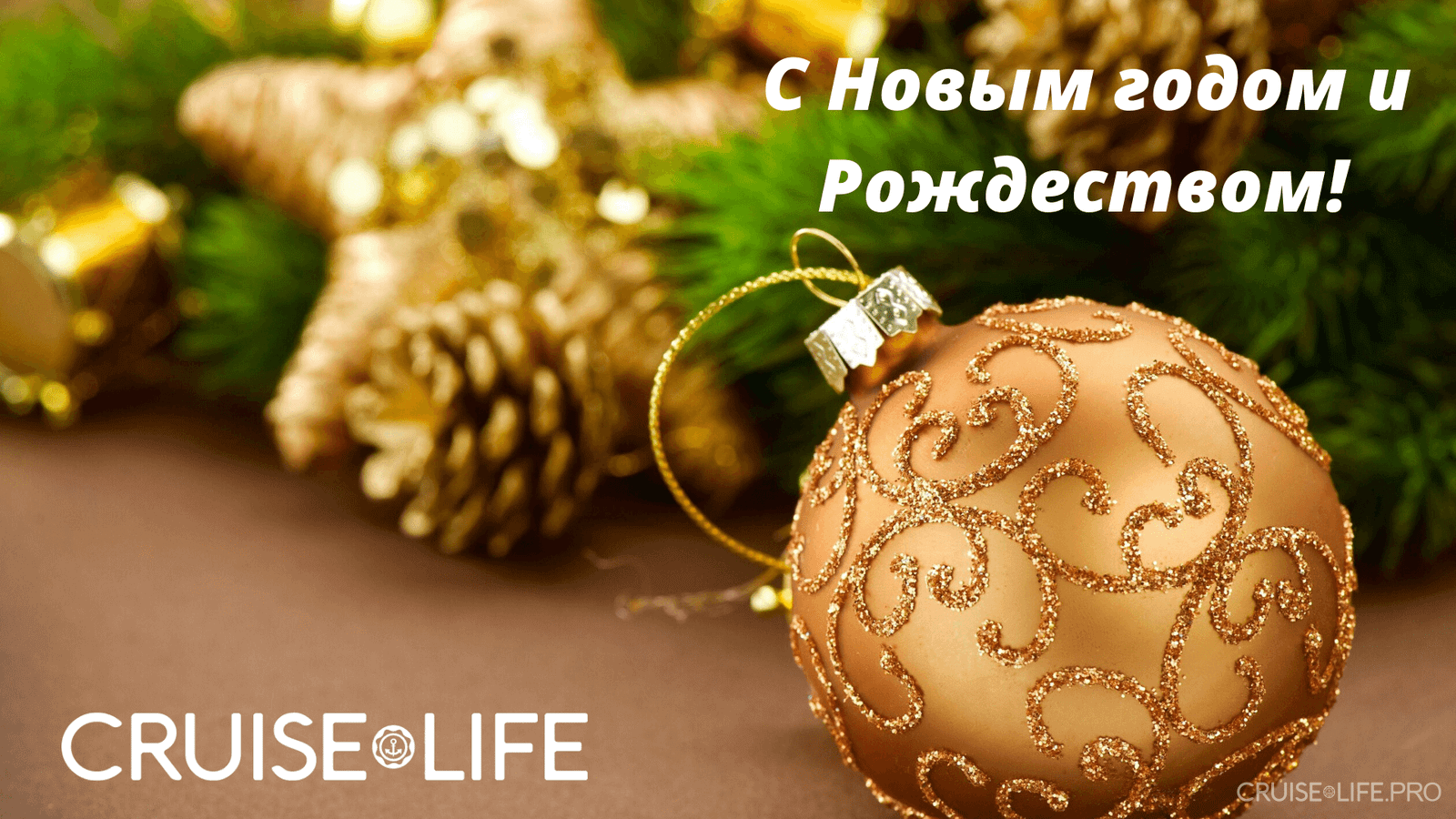 З наступаючим Новим роком та Різдвом!