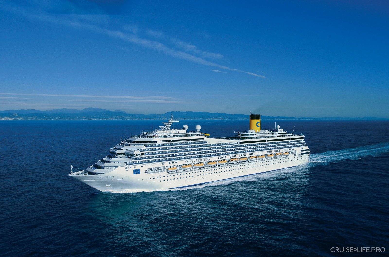 Costa Fortuna left the Costa Cruises fleet and received a new name