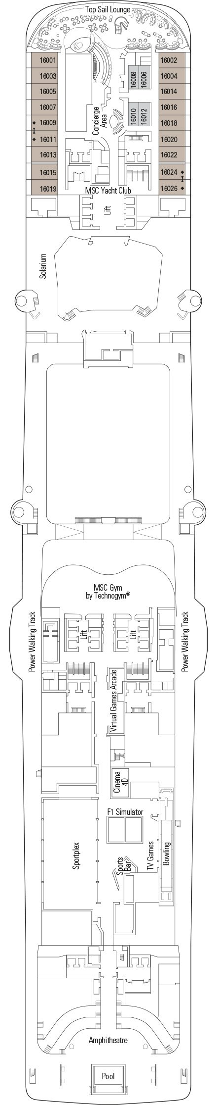 Deck 16 - Meraviglia